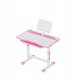 MarkAdler Biurko dziecięce regulowane Study 3.0 Pink 66 cm (MA-STUDY 3.0 PINK) 2