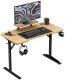 Biurko Costway Komputerowe z półką Leader 5.1 Oak 115 cm (MA-LEADER 5.1 OAK) 4