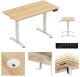 Biurko Mark Adler Elektryczne Leader 6.9 Craft 120 cm (MA-LEADER 6.9 CRAFT) 4