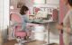 MarkAdler Ergonomiczne biurko dla dziecka Study 5.0 Pink 90 cm (MA-STUDY 5.0 PINK) 2