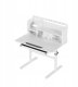 MarkAdler Biurko dziecięce regulowane Study 5.0 Grey 90 cm (MA-STUDY 5.0 GREY) 1