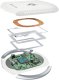 Ładowarka Cellularline Uniwersalna bezprzewodowa podkładka 7,5W z zasilaczem (WIRELESSPADIPHW) 2