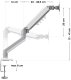 MarkAdler Uchwyt na dwa monitory Flow 4.0 (MA-FLOW 4.0) 1