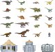 Kalendarz adwentowy Mattel Jurassic World Minis Wyspa Dinozaurów (JLD23) 2