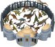 Kalendarz adwentowy Mattel Jurassic World Minis Wyspa Dinozaurów (JLD23) 5