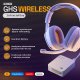 Słuchawki Glorious GHS Wireless InfinitePlay Białe (GLO-A-5-PC-WHT) 3