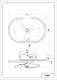 Wentylator Globe Sufitowy LED 24W Karen 03661 Globo 8