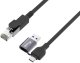 Adapter USB Equip GigaBit USB-C+A->RJ45 St/St 5.00m czarny (133104) 1