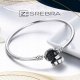 Ivybands Bransoletka modułowa do CHARMS beads srebro 925 kolorowe cyrkonie kryształ 4