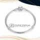 Ivybands Bransoletka modułowa do charms beads srebro pr 925 5mm srebrna 3