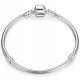 Ivybands Bransoletka modułowa do charms beads srebro pr 925 5mm srebrna 8