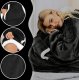 Colour Pleasure Bluza koc oversize ciepła gruba XXL kocobluza szlafrok duża gramatura 810g 14