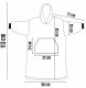 Colour Pleasure Bluza koc oversize ciepła gruba XXL kocobluza szlafrok duża gramatura 810g 15