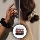 WTM GUMKI DO WŁOSÓW MINI SCRUNCHIES 6 SZT GUMKA ZESTAW FROTKI KUCYKI gumeczki 11