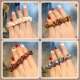 WTM GUMKI DO WŁOSÓW MINI SCRUNCHIES 6 SZT GUMKA ZESTAW FROTKI KUCYKI gumeczki 14