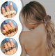 WTM GUMKI DO WŁOSÓW MINI SCRUNCHIES 6 SZT GUMKA ZESTAW FROTKI KUCYKI gumeczki 2