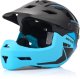 Meteor Kask rowerowy full-face Hydra L 58-61 cm czarny/niebieski (17899) 5
