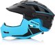 Meteor Kask rowerowy full-face Hydra L 58-61 cm czarny/niebieski (17899) 6