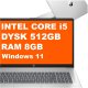 Laptop HP 17-cn3077nr / 17" / Intel i5 / 8GB / 512GB / Win 11 (B6RX2UA) 1