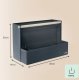 Leitz Fabric Portable Desk Organiser with Handle, Fabric, Dark Grey, 8 kg, 380 mm, 190 mm, 260 mm (61970089) 5