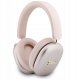 Słuchawki Guess Bezprzewodowe Metallic Script Logo ENC Wireless Headphone Pink (3666339630164) 2