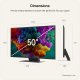 Telewizor LG 50QNED87B3A QNED 50'' 4K Ultra HD WebOS 26 3