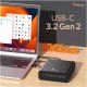 Kieszeń Reagle Na dysk 4x SSD M.2 NVME 10Gbps obudowa M2 USB-C wentylator macierz 2