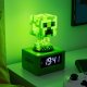 Paladone Lampka gamingowa PALADONE Minecraft Creeper Icon Alarm Clock 1