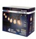 Bemko SOLARNA GIRLANDA OGRODOWA LED SOLBEE 3W 3000K 10SZT 10M IP65 CZARNA (C83-SOB-003BL-3K) 9
