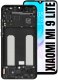 UTS-Group Wyświetlacz Do Xiaomi Mi 9 Lite LCD Ekran Ramka OLED (M1904F3BG, Ramka, Xiaomi Mi 9 Lite) 1