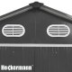 Heckermann Domek narzędziowy ogrodowy 5m2 Metalowa szopa na narzędzia do ogrodu S0606A-1717M 12
