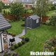 Heckermann Domek narzędziowy ogrodowy 5m2 Metalowa szopa na narzędzia do ogrodu S0606A-1717M 8