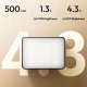 Lampa błyskowa Ulanzi LED Podwójna Magnetyczna Światło do DJI Osmo Pocket 3 / 4 / / LM06 (SB12002) 8