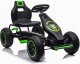 ENERO TOYS Gokart auto na pedały Enero 18 czarno zielony 2