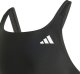 Adidas Kostium kąpielowy dla dziewczynki V-back Swimsuit czarny JM8223 128cm 3