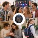 Lenovo Elektroniczna plakietka LED ekran dotykowy IPS 1,7" GIF video aplikacja 15