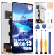 UTS-Group Wyświetlacz LCD do Redmi Note13 PRO 4G zamiennik + szkło hartowane 1
