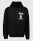 4f Bluza męska z kapturem Oversize Nadruk Death Row L 1