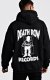 4f Bluza męska z kapturem Oversize Nadruk Death Row L 2