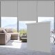 DecoDesign Roleta zaciemniająca 107 cm x 200 cm szara, rolety okienne do domu SMONTER 2