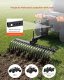R.E.I.S. Zgrabiarka aerator równiarka traktorka ogród mocna 107 cm lemiesz liści BHP 4