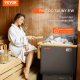 Uniprodo Piec do sauny elektryczny 8kW 400V sterownik cyfrowy do domu SPA 4
