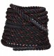 7sports Lina bojowa do ćwiczeń treningu fitness 12m czarno-czerwona Battle Rope 1