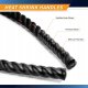 7sports Lina bojowa do ćwiczeń treningu fitness 12m czarno-czerwona Battle Rope 3