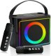 Wieża AMT Zestaw do karaoke Głośnik i 2 mikrofony HIFI RGB 219D 1
