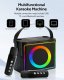 Wieża AMT Zestaw do karaoke Głośnik i 2 mikrofony HIFI RGB 219D 3