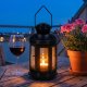 Koopman Świecznik NA TEA LIGHT latarenka 20CM czarna 5