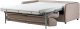 Beliani Sofa rozkładana dla 2 osób ISHOJ Jasnobrązowy (561345 Bel) 6