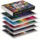 R2 Zestaw 120 kredek kolorowych w etui profesjonalne kredki do rysowania szkicu (5908222258405) 4