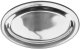 Excellent Houseware Taca do serwowania stalowa owalna 39 x 26 cm (ORI_139387) 3